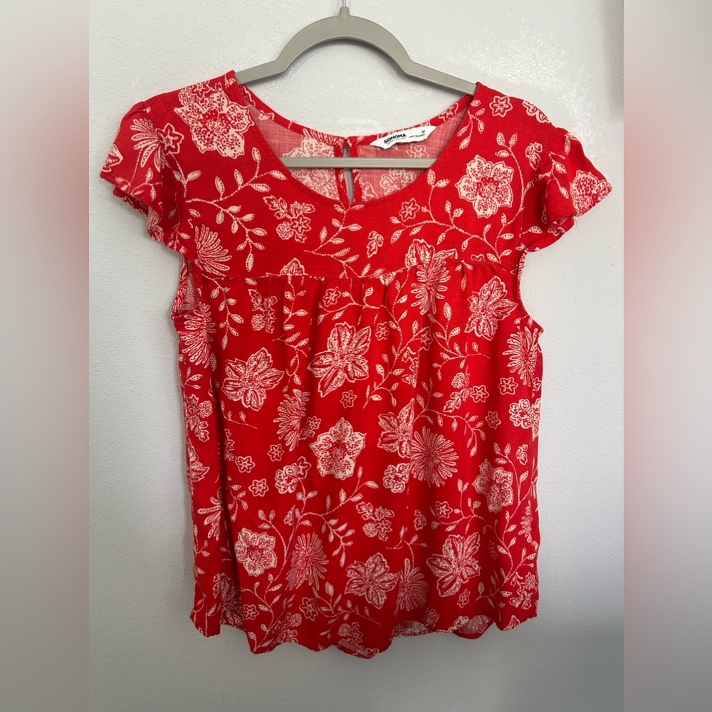 Sonoma babydoll top